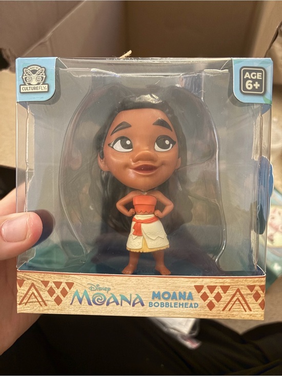 Other - Disney Moana Orange & Cream Bobblehead - Kids Toy